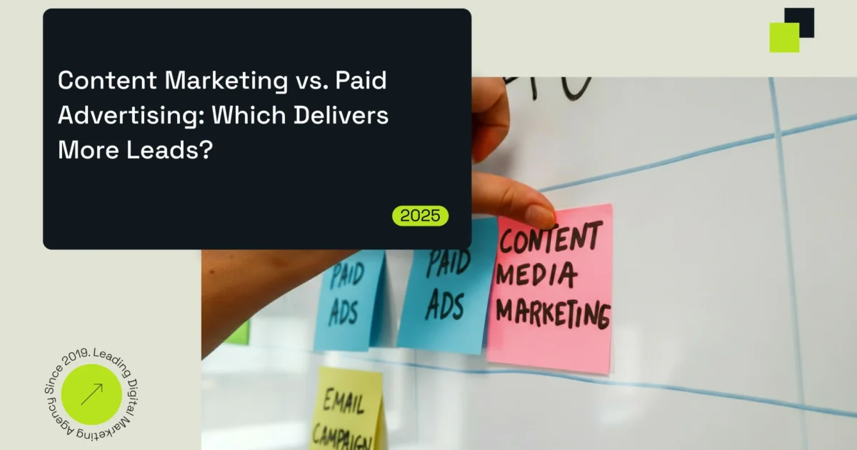 content marketing vs paid ads