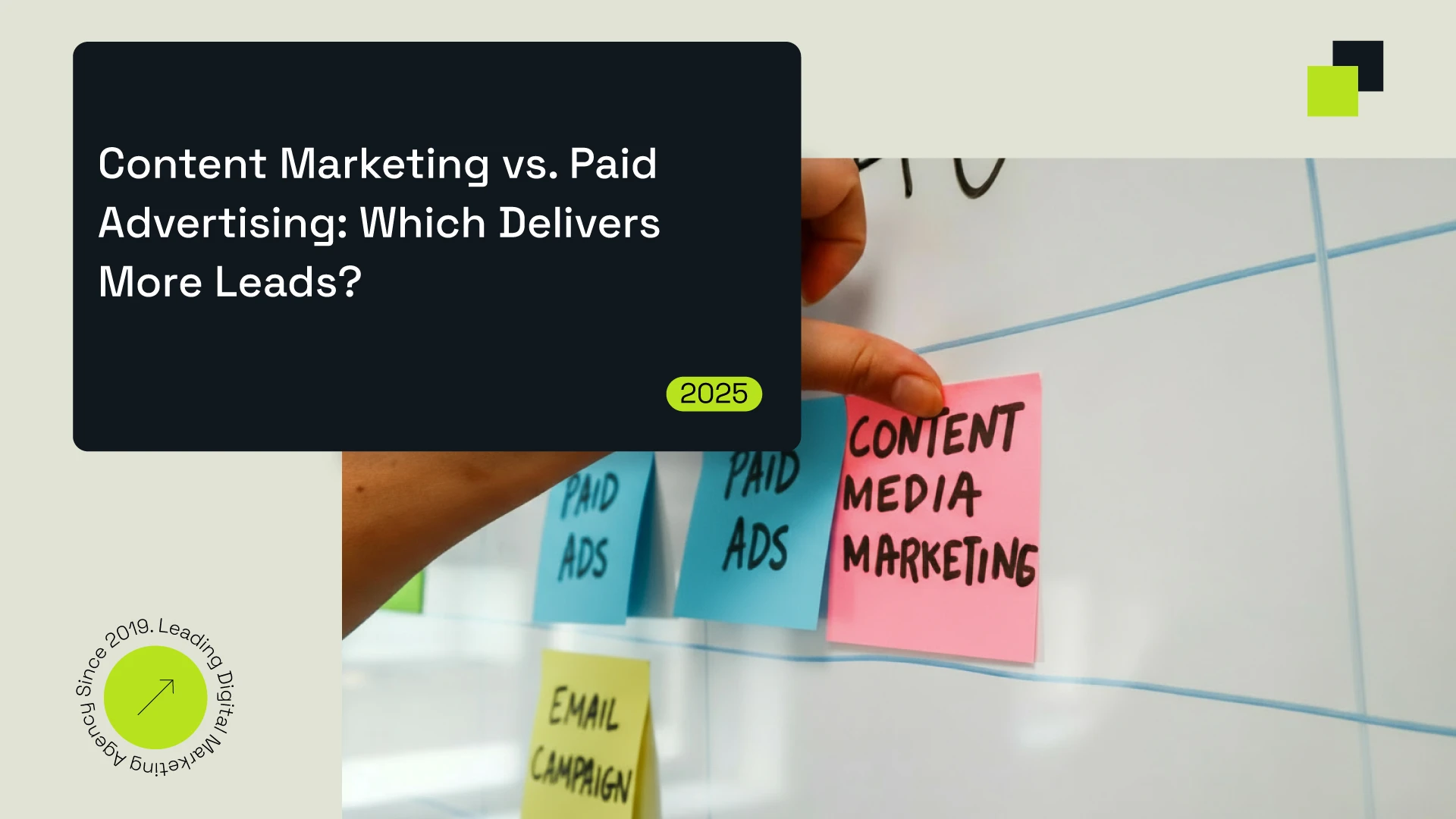 content marketing vs paid ads