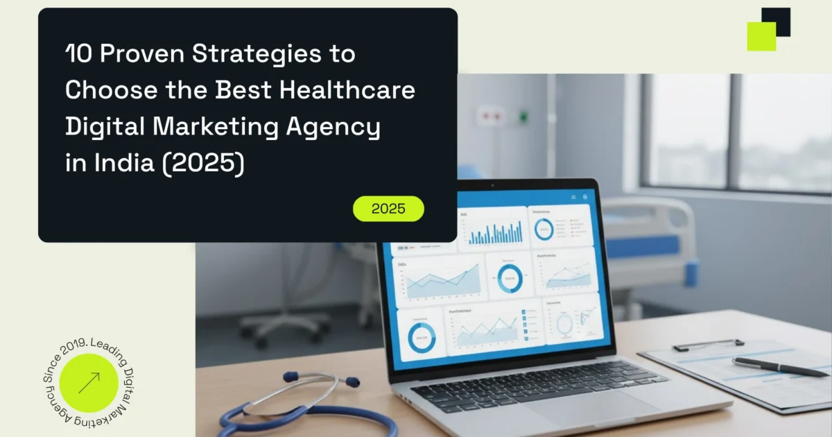 best healthcare digital marketing agency India 2025