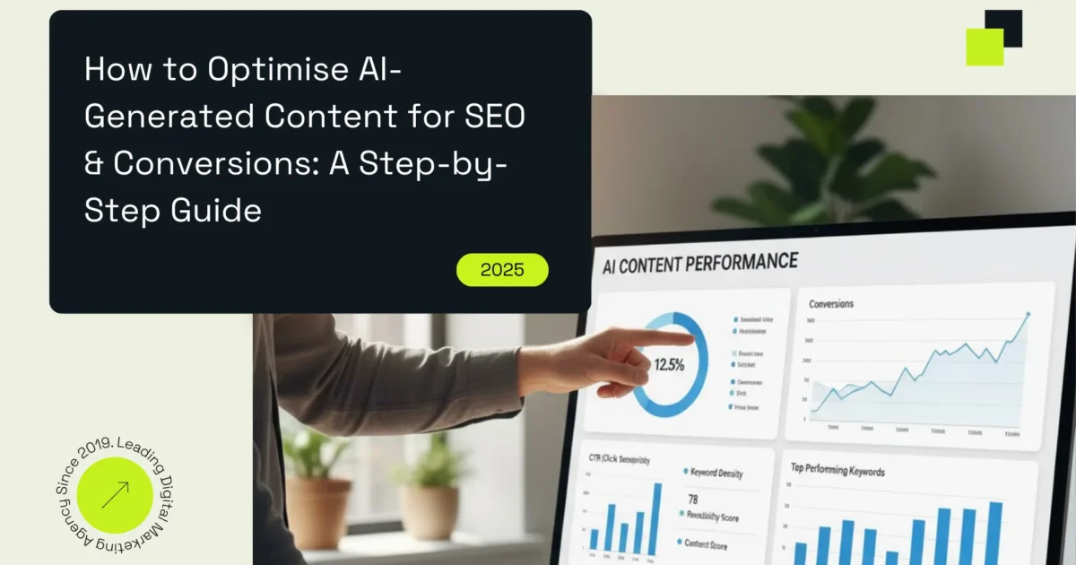 AI-generated content optimisation