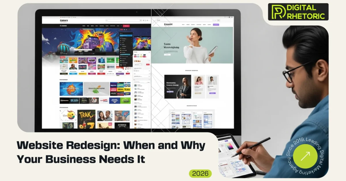 signs your website needs redesign