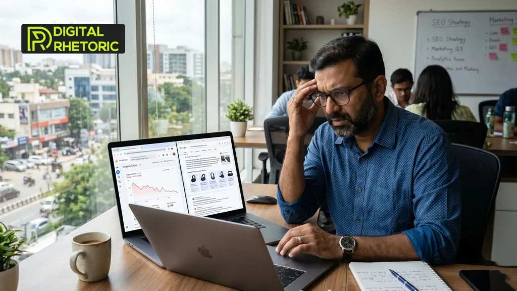 why AI search reduces organic traffic