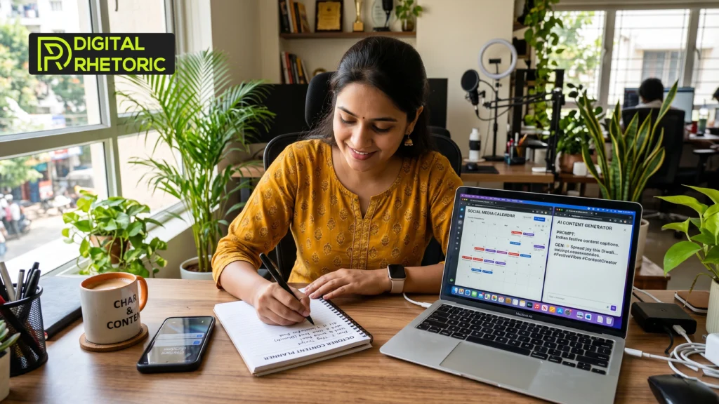 AI content vs organic content social media