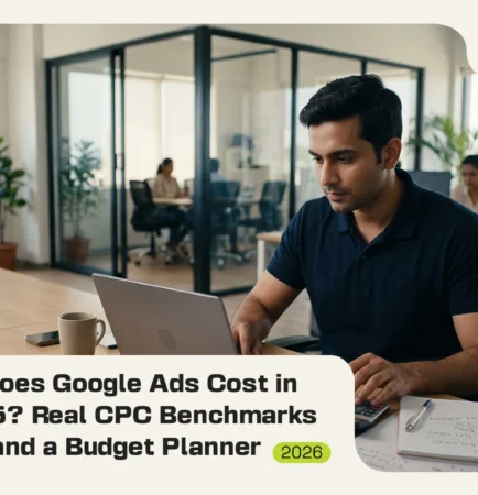 google ads cost in india